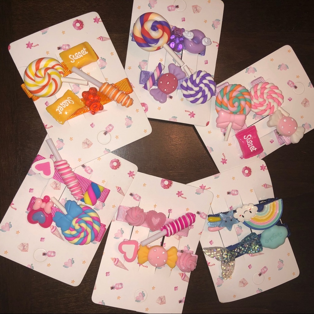 Girls hair clips